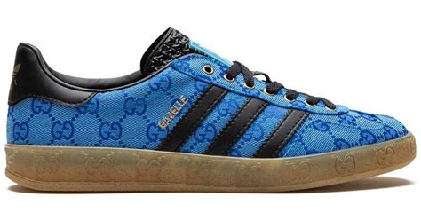 men's adidas x gucci gazelle shoes|adidas x gucci gg monogram.